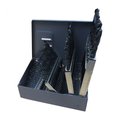 Gyros Premium Industrial Grade HSS Black Oxide Drill bit set (60 Pieces) 45-32060